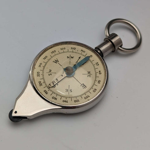 Vintage German map measure and compass in box