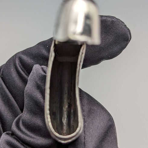Estuche para cerillas (vesta case) de plata de ley, antigüedad británica de 1911, 27 g, William Adams