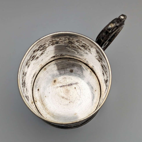 Jarra de plata chapada, antigüedad británica de alrededor de 1870, Cooper Brothers