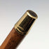 1922 British Antique Men's Cane, Bent Handle, Tan Color Shaft, 86cm