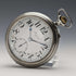 Circa 1912 Antique Longines Pocket Watch Railway Clock Cal18.49 Good working condition