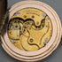 1914 US Antique Elgin Pocket Watch Sterling Silver Multicolor Hunter Case Good Working Condition