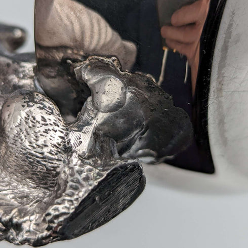 British Vintage Silver Plated Squirrel Decor Bowl Dish VINERS