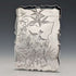 1881 British Antique Sterling Silver Card Case Japonisme Decoration 63g Deakin and Nephew