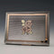 1949 British Vintage Sterling Silver Rose Decoration Cigarette Case 101g JHC