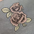 1949 British Vintage Sterling Silver Rose Decoration Cigarette Case 101g JHC