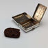 Vinaigrette de plata de ley antigua británica de 1832, con esponja, de John Bettridge