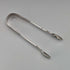1885 British Antique Sterling Silver Sugar Tongs 28g Wakely and Wheeler