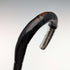 Circa 1910 British Antique Ladies Cane, Curved Handle, Sterling Silver Decoration, 83cm