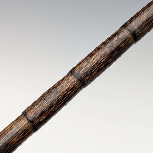 1911年 英国古董女士手杖 兽角手柄 纯银装饰 92厘米