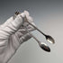 Pinzas para azúcar de plata de ley, antigüedad británica de 1893, 29 g, John Round and Son