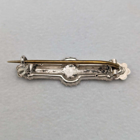 1897年 英国アンティーク 純銀製 馬蹄デザイン ブローチ Ward Brothers