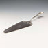 Antique 800 Silver Pastry Server with Rose Sculpture