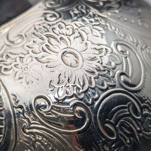 Jarra de Jersey de plata chapada vintage británica de 1 pinta