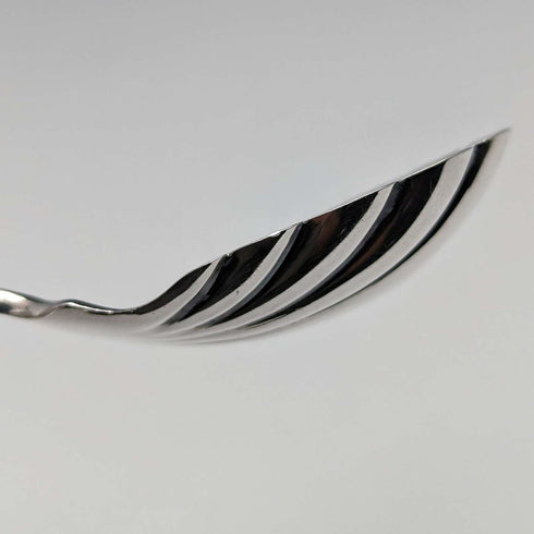 Cuchara para té de plata esterlina, antigüedad británica de 1899, por George Jackson y David Fullerton