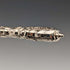 Circa 1860 British Antique Sterling Silver Handle Dessert Cutlery Pair