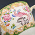 20世纪前半 英国古董 明顿(Minton)茶杯三件套 一对 绿彩凤鸟纹