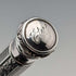 Early 20th Century Antique Flower Engraving 835 Silver Propelled Mechanical Pencil
