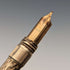Lápiz y plumilla vintage chapados en oro, telescópicos de 96-121 mm