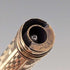 Lápiz y plumilla vintage chapados en oro, telescópicos de 96-121 mm