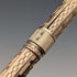 Lápiz y plumilla vintage chapados en oro, telescópicos de 96-121 mm