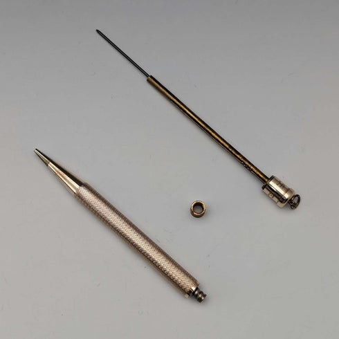 British Vintage YARD-O-RED Rolled Gold Propelled Mini Pencil YARD-O-LETTE with Jump Ring