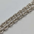 1976 British vintage sterling silver pear-shaped pendant & sterling silver necklace