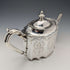 Tetera de plata chapada antigua inglesa, circa 1880, Thomas Prime