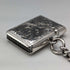 Cadena Albert de plata esterlina antigua inglesa, aprox. 1900, extra gruesa 74g, con estuche para cerillas (vesta case)