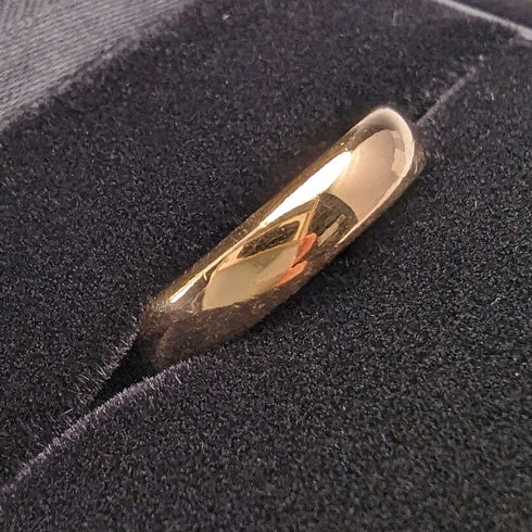 1929 British Vintage Jewelry 22K Gold Ring 4.8g Samuel Hope
