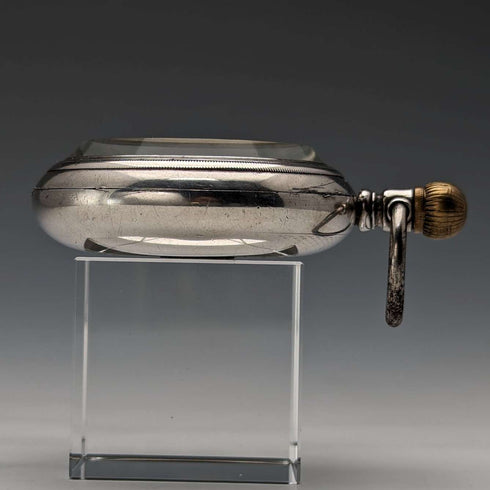 1905년경 앤티크 오메가 회중시계 은장 직경 59mm 철도 시계 작동 양호
