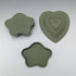 British Vintage Wedgwood Green Jasperware 4-piece set