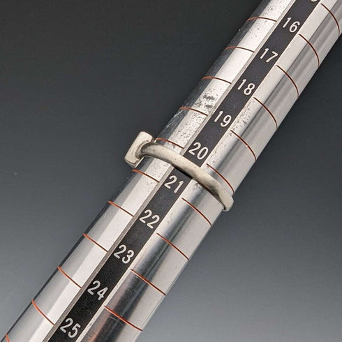 英國復古珠寶方形綠寶石純銀戒指(20號)戒指