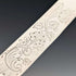 Juego de cubiertos para fruta de plata esterlina, 6 pares, total 561 g, William Sansom, antigüedad británica de 1842, en caja de madera