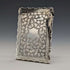 1883 British antique sterling silver card case 47g George Unite