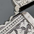 1883 British antique sterling silver card case 47g George Unite