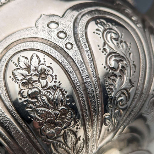 1889年頃 英国アンティーク 純銀製バチェラーティーセット 計471g Mappin and Webb
