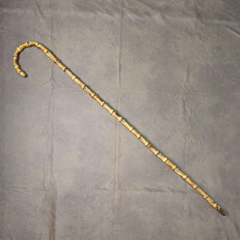 アンティーク 紳士用 バンブーステッキ 杖 91cm