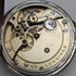 Antique Longines pocket watch from around 1890, silver side, fine Niello case, in good working order