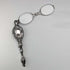 American antique sterling silver detailed decorative portable folding glasses Roniet