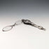 American antique sterling silver detailed decorative portable folding glasses Roniet