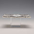 1903 British antique sterling silver card case, 95g, John Rose