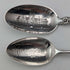 Hacia 1900, juego de 6 cucharas de recuerdo de plata esterlina de EE. UU., tamaño cucharadita, 115 g en total