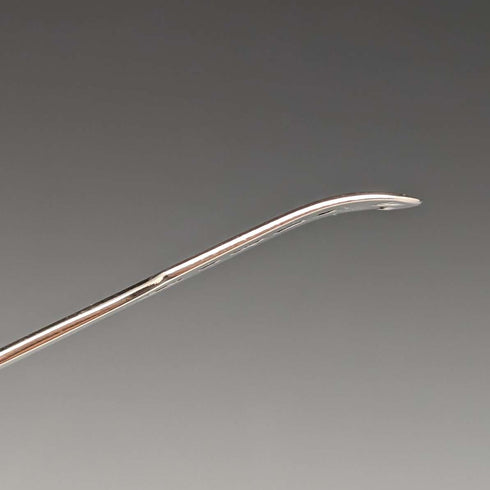 Cuchara para té de plata de ley antigua británica de 1863, George Unite