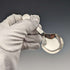 Cuchara para té de plata de ley antigua británica de 1863, George Unite