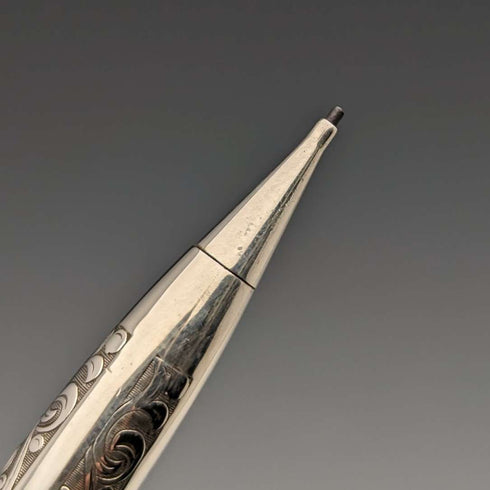 Portaminas Sheaffer vintage de plata de ley, EE. UU.