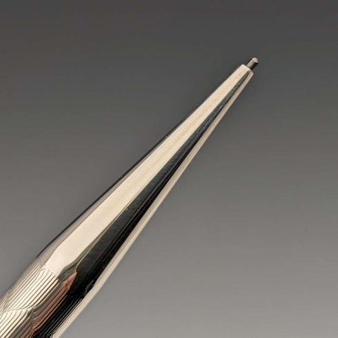 1965 British Yard O'Red Sterling Silver Push-Pull Pencil in Case