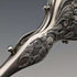 American antique sterling silver detailed portable folding glasses with chain