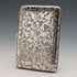 Estuche para tarjetas de plata esterlina de 1893, estilo británico antiguo con apertura doble, bolsillo de fuelle, 126 g, Sampson Mordan