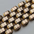 Swiss Vintage Gold Plated Panther Link Bracelet